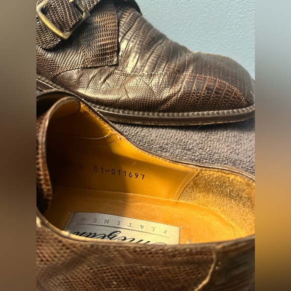 Mezlan Platinum Mens Lizard Shoes! - Picture 7 of 9